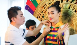 Hé lộ những hình ảnh đầu tiên về quốc phục của Lệ Hằng tại Miss Universe